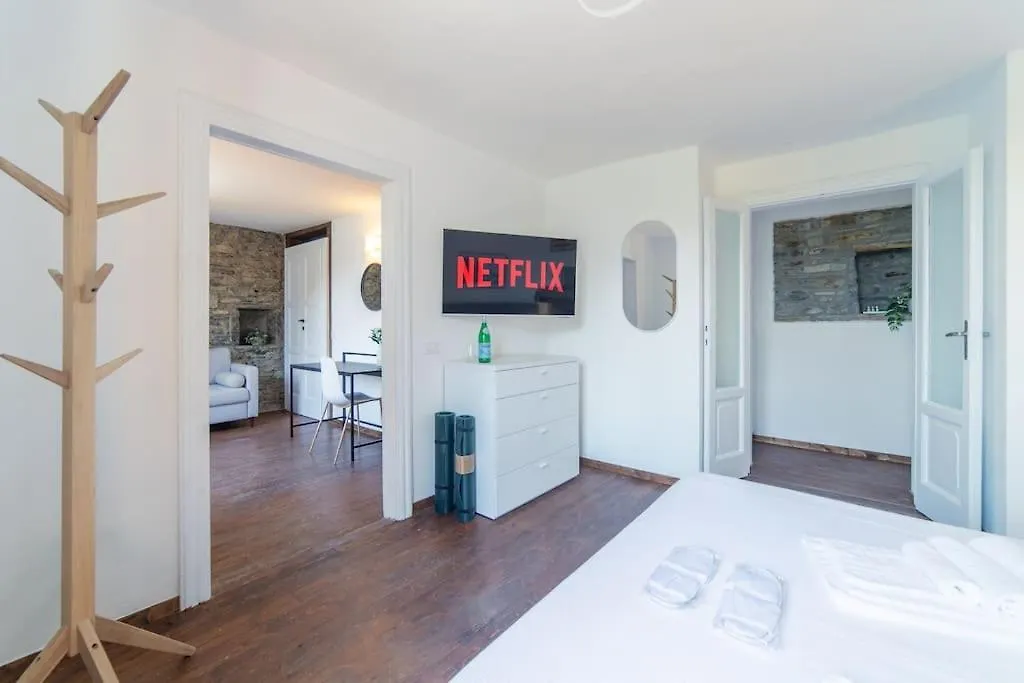 Apartmán Villa Amazing Lake View With Jacuzzi, Private Garden And Gym Cernobbio