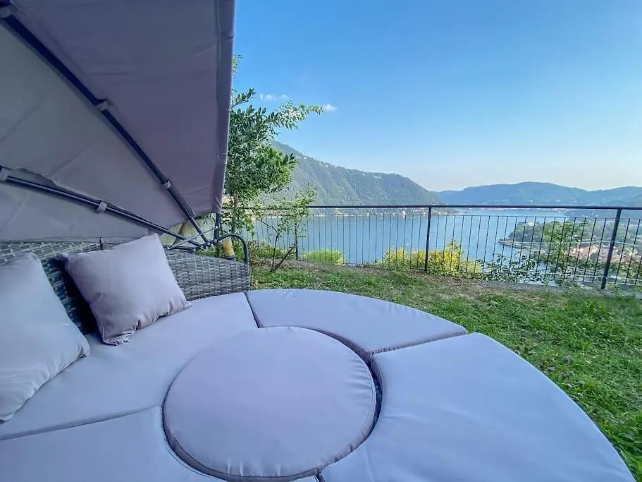 Villa Amazing Lake View With Jacuzzi, Private Garden And Gym Cernobbio 0*,