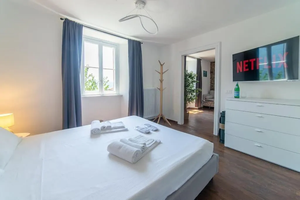 Villa Amazing Lake View With Jacuzzi, Private Garden And Gym Cernobbio Apartment